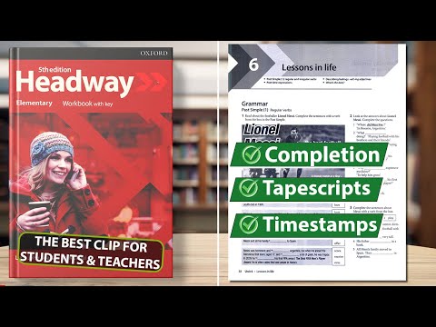 New Headway Elementary 5th Edition - Unit 6: Lessons in Life || Workbook
