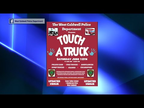 NJ West Caldwell Police Department To Host Touch A Truck Event