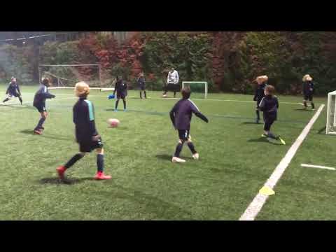 Barcelona U-10’s training!