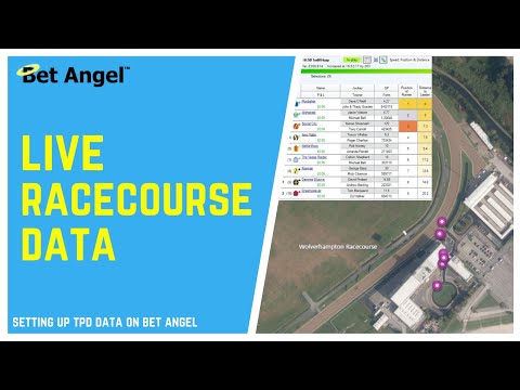 Setting up live in-running racecourse data from TPD on Bet Angel