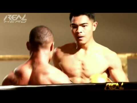 Singpayak PTJ Muaythai Gym vs Jonathan "Black Gold" Tuhu - Real Hero Muaythai