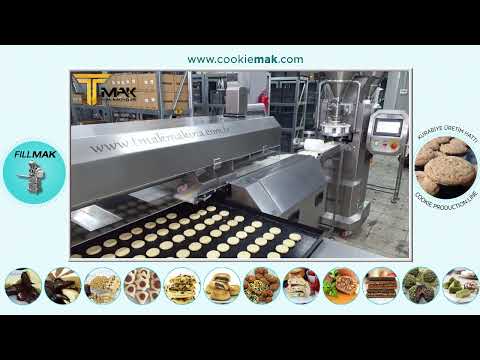TMAK Plätzchen-Produktionslinie - TMAK Cookie Production Line (FillMAK + R-Covermak)