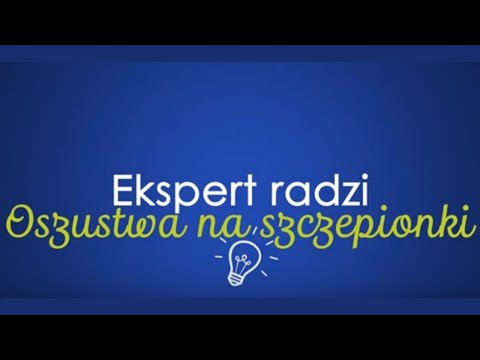 Ekspert radzi - oszustwa na szczepionki (PJM)