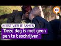 Donny en Sushila zitten in een rolstoel en zijn dolgelukkig met elkaar