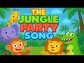 Jungle Party Song Fun Kids Song With Animals Dance Learn And Sing Along The Blend Channel