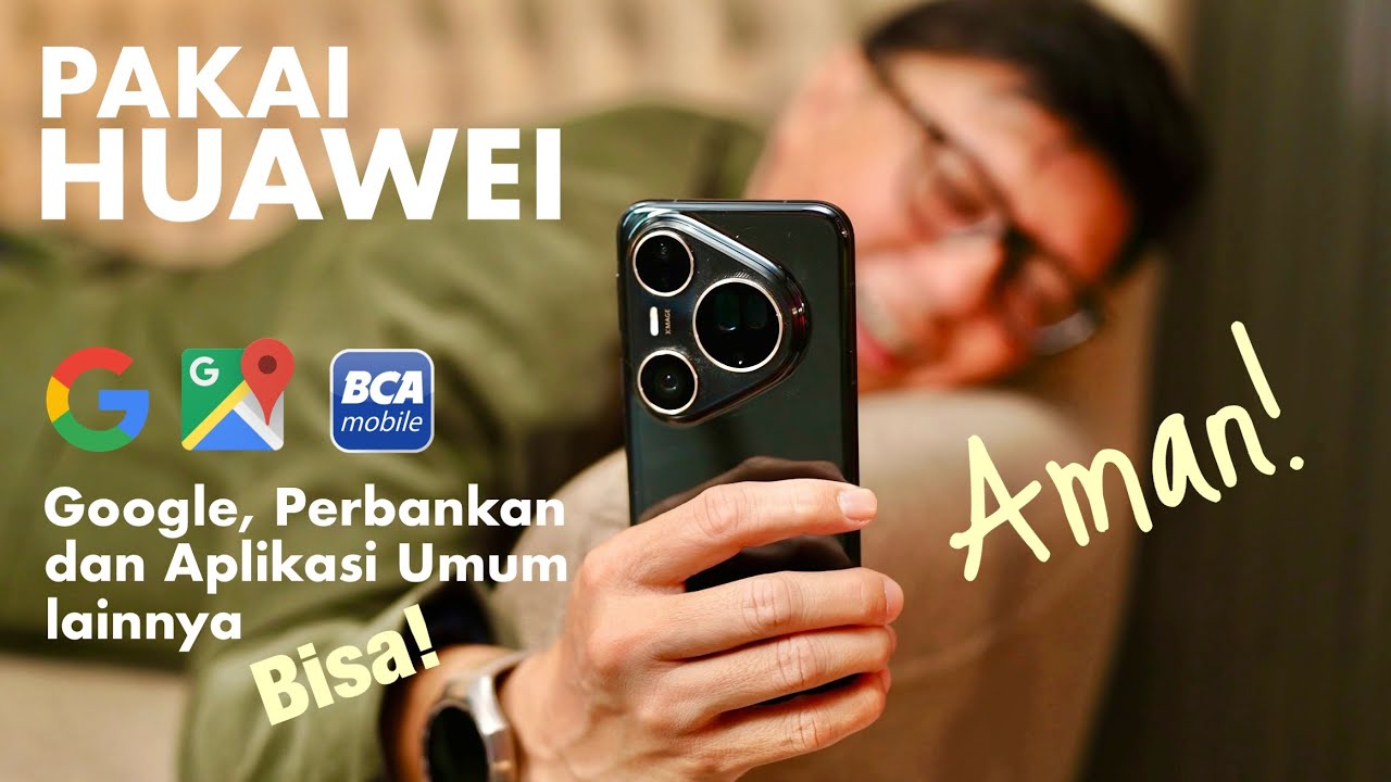 Google Gak Bisa Di HUAWEI?? BASI AH!.. Pakai HUAWEI AppGallery Dong BISA!