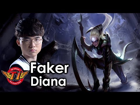Faker picks Diana