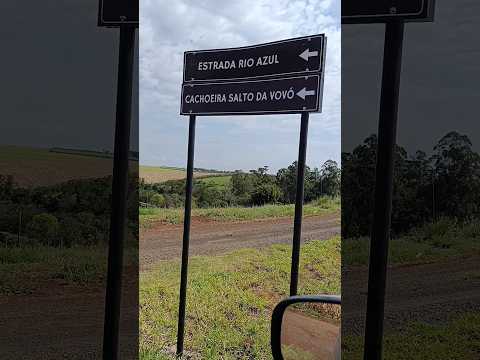 Encontrei mais uma cachoeira no município de cruzmaltina no Paraná
