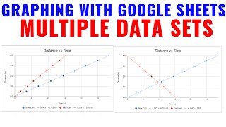 How To Make A Graph On Google Sheets With Multiple Data Sets & Independent Variables