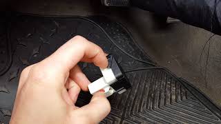 Dodge Durango Brake Light Switch Replacement || Stuck In Park