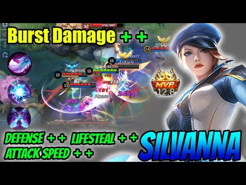 Silvana New Build Perfect Ability Item - Silvanna Best Build 2022 - Build Silvanna Tersakit 2022