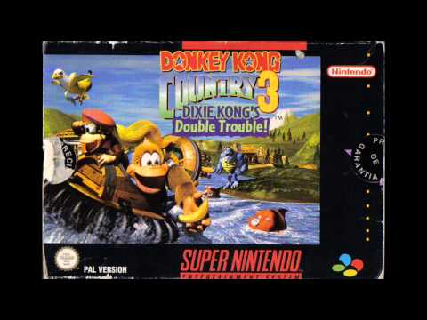 Donkey Kong Country 3 Dixie Kong's Double Trouble Hangin at funky's Music Musica