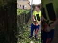 Why you shouldn't cut trees with Tourette's