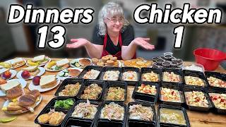 I Made 14 Days Of Meals For Just $52 At Walmart! Cheap Easy Meals