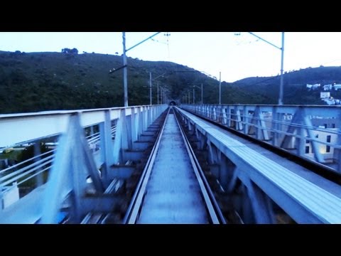 Rail View Music T Tren de Portbou a Barcelona 2013