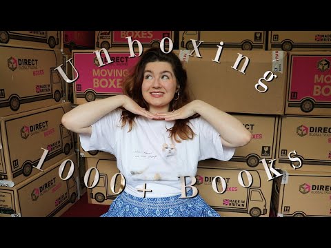 Unboxing All 1000+ of My Books