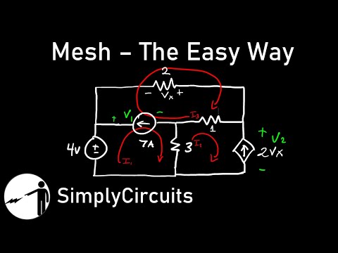 Mesh Analysis - The Easy Way