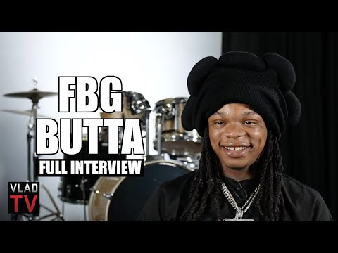 FBG Butta on Beating Up Chief Keef, Know People King Von Killed, Nodding Off (Full Interview)