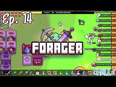 Forager Ending Part 1 ♥100 Percentish!♥  PC Gameplay walkthrough Sandbox