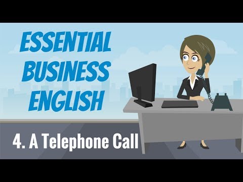 Business Telephone Conversations - Taking Messages