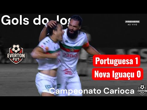 Gol: Portuguesa RJ 1x0 Nova Iguaçu - Campeonato Carioca 2026 (Premiere)