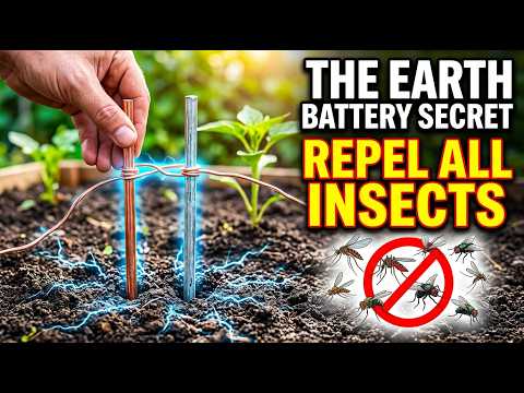 Connecting Two Metals REPELS ALL Insects | The "Earth Battery" Secret!!