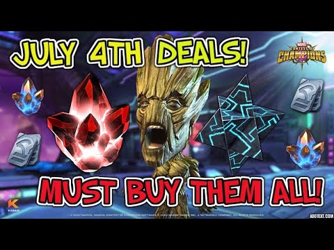 SPECTACULAR SUMMONER BUNDLES | GREAT JULY 4TH 2020 OFFERS| UNCOLLECTED ARENA CRYSTALS OPENING