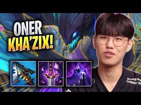 ONER SHOWTIME WITH KHA'ZIX! - T1 Oner Plays Kha'zix JUNGLE vs Sejuani! | Season 2023