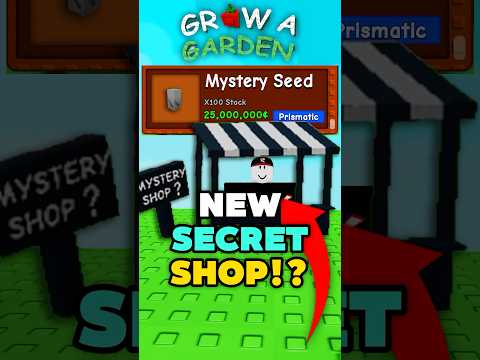 😱*HURRY* NEW SECRET SUMMER SHOP?! (OLD SEEDS GONE) | Grow A Garden Summer UPDATE #growagarden