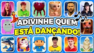 ADIVINHE QUEM ESTÁ DANÇANDO!💃🎶 | Pocoyo, Ay Mi Gatito Miau Miau, Enaldinho, Emilly, Neymar, Pomni
