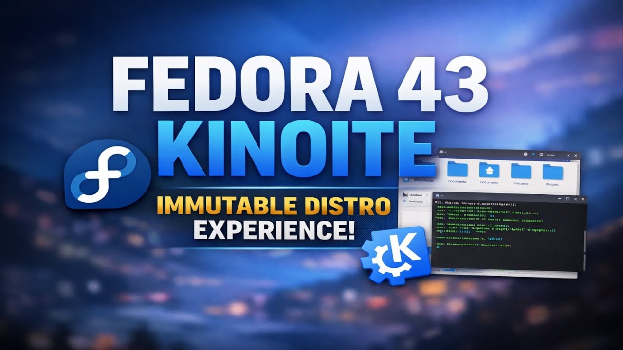 I Spent a Few Hours with Fedora 43 Kinoite Immutable Distro— Here’s What It’s Really Like