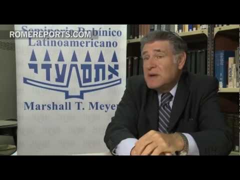 Rabino Abraham Skorka: ¨Compartí con Bergoglio momentos de gran espiritualidad¨