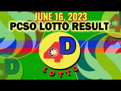 4D LOTTO 9PM RESULT TODAY JUNE 16, 2023 #4dlotto #4digit #lottoresult #lottoresulttoday