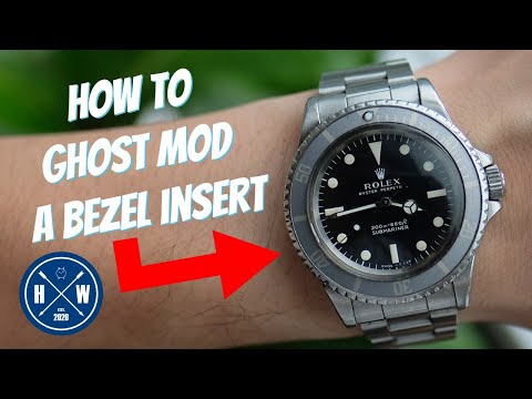 How to Ghost Mod (fade) a Bezel!! | SKX MOD Series Part 1