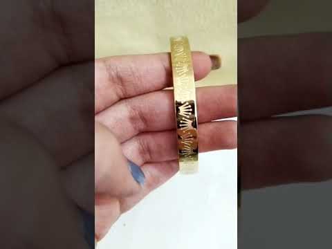 Artificial beads golden mens gold plated bracelet