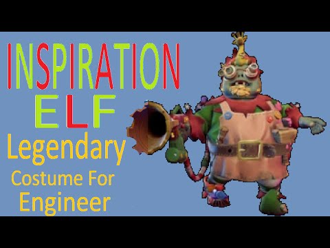 Plants Vs Zombies Battle For Neighborville - Inspiration Elf Legendary Costume For Engineer