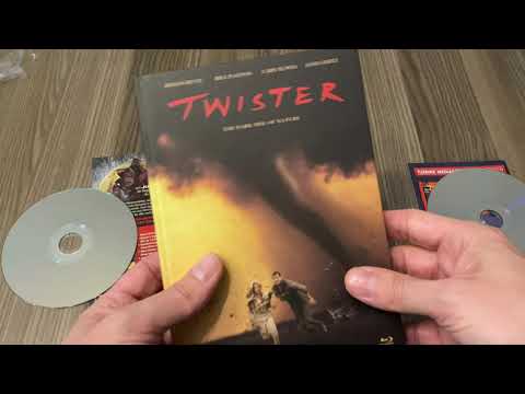 🌪 NEW Twister Remastered Mediabook Edition Turbine Medien Germany (2x Blu-ray, Dolby Atmos/Auro 3D)