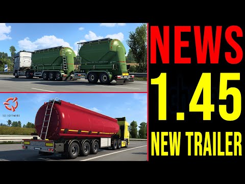 ETS2 1.45 NEWS 🚨 NEUE Auflieger  I NEW Trailer ᐅ Ownable Cisterns