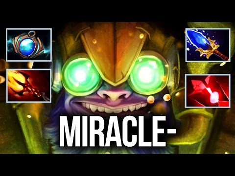 Miracle- Carry Insane Tinker 9000 MMR Gameplay Dota 2