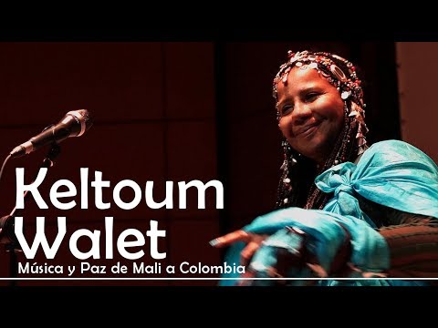 KELTOUM WALET y su Sahara Blues Band en Colombia (SUBTITULADO ESP- FR)