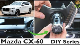 How to Replace Mazda CX-60 Start Stop Switch / Push Start Button (2024 3.3L Diesel)