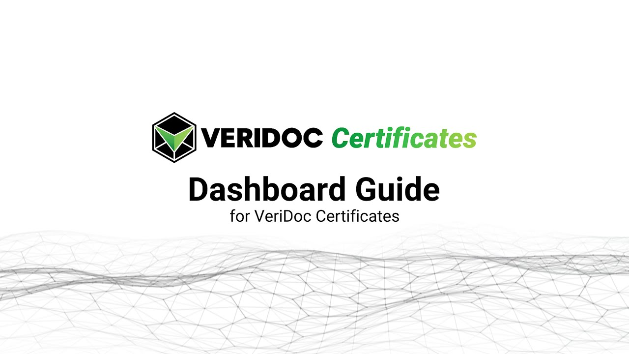 VeriDoc Certificates