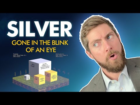 "Silver Will Be GONE In The Blink Of An Eye...There's A LOT LESS Than People Think!"