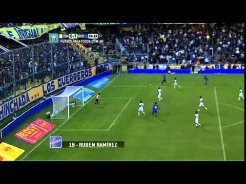 Gol de Rubén Ramírez. Rosario Central 0-1 Godoy Cruz