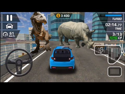 Smash Car Hit Impossible Stunt Gameplay #3 Extreme Car Driving Simulator Android Gameplay 2022