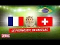 Le nouveau pronostic de Favelas le hamster pour France / Suisse !