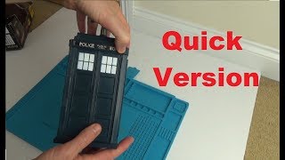 Trying to FIX - Doctor Who TARDIS Money Box (QUICK VERSION)