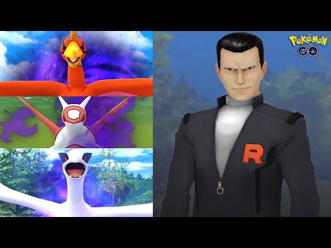 Catching apex shadow ho-oh, apex shadow lugia and shadow latias in Pokemon GO
