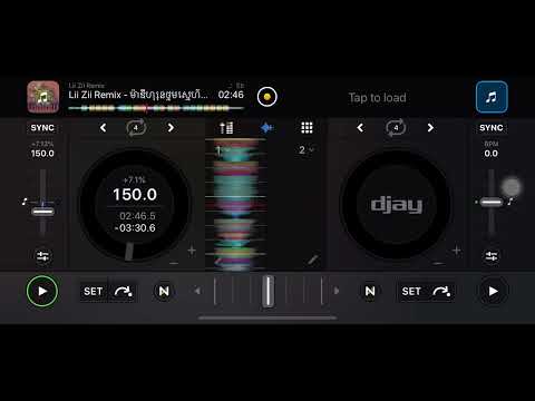 របៀបដាក់ Sample ក្នុងកម្មវិធី Djay pro 2023 | How to use sample on djay pro 2023. IOS