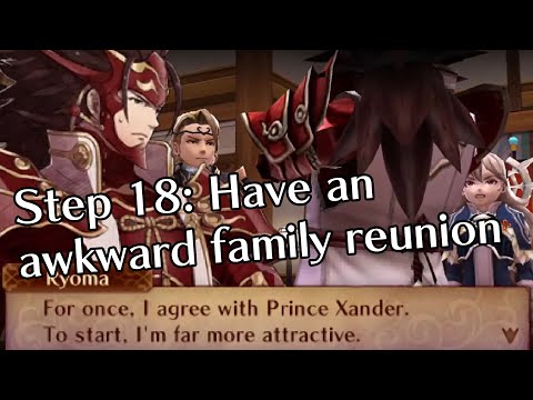 Conquest Step 18: Have an awkward family reunion